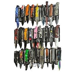 LOT OF 100 Spring Open pocket knife Collectible Design Wholesale Knives AS IS
