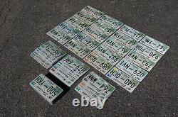 LOT OF 100 TENNESSEE Rolling Hills License Plates Bulk License Plate Sale