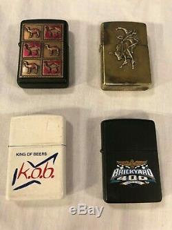 LOT of 55 Vintage Cigarette Lighters Many Zippos + Ronson, Taurus, Champ, ETC