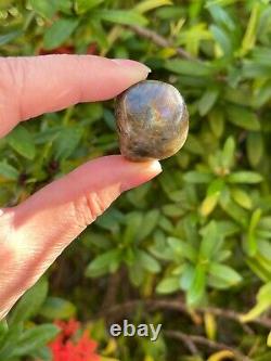 Labradorite Tumbled Stones, 0.75-1 Inch Tumbled Labradorite Stones, Wholesale Lot