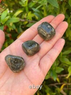 Labradorite Tumbled Stones, 0.75-1 Inch Tumbled Labradorite Stones, Wholesale Lot