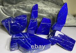 Lapis Lazuli Grade AAA Quality Free Forms tumbled Wholesale 4.6KG 6 Pieces lot