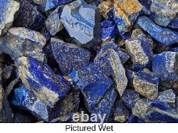 Lapis Lazuli Rough Rocks for Tumbling Bulk Wholesale 1LB options