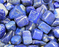 Lapis Lazuli Tumbled Stones 5lb Premium'A' Grade Wholesale Bulk Lot