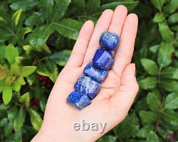 Lapis Lazuli Tumbled Stones 5lb Premium'A' Grade Wholesale Bulk Lot