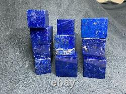 Lapis Lazuli cubes paper weight crystals 2.5kg wholesale 10PCs decoration