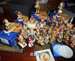 Large Lot Vintage 56 Hummel Goebel Figurine PLUS Collection Germany & W. Germany