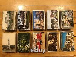 Large Lot of 1000+ Early & Mid-1900's International Postcards, includes RPPCs