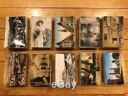 Large Lot of 1000+ Early & Mid-1900's International Postcards, includes RPPCs