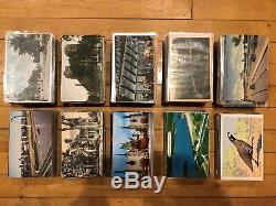 Large Lot of 1000+ Vintage Early and Mid-1900s American Postcards