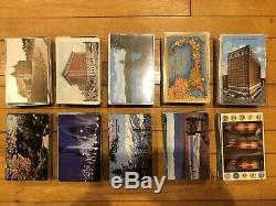 Large Lot of 1000+ Vintage Early and Mid-1900s American Postcards