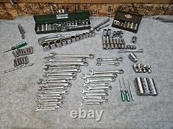 Large Lot of (140+) S-K SK U. S. A. Tools Sockets, Ratchets, Wrenches, & MORE