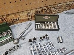 Large Lot of (140+) S-K SK U. S. A. Tools Sockets, Ratchets, Wrenches, & MORE