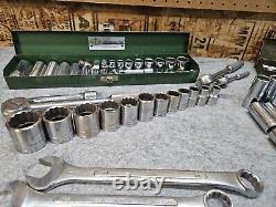 Large Lot of (140+) S-K SK U. S. A. Tools Sockets, Ratchets, Wrenches, & MORE