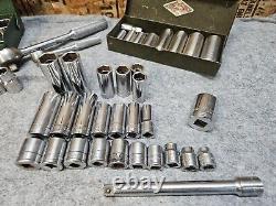 Large Lot of (140+) S-K SK U. S. A. Tools Sockets, Ratchets, Wrenches, & MORE