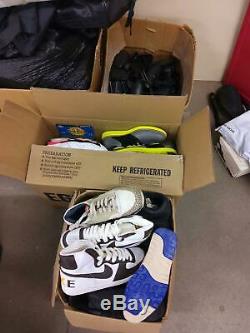 Large box of Jordan, Nike, Samples, etc. End of Collection! 15+pairs! FREE SHIP