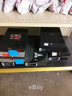 Large box of Jordan, Nike, Samples, etc. End of Collection! 15+pairs! FREE SHIP