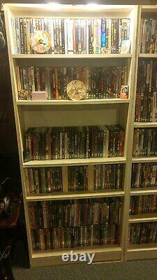 Large lot of top movie collection on Blu-ray Disc HD-DVD DVD Laser Disc LD VHS