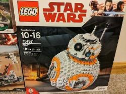 Lego Star Wars Four Sets. NEW. Collectors Sets. Retired