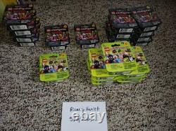 Lego collectible minifig (wholesale lot of 4) new box sealed & scan verified