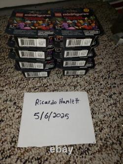 Lego collectible minifig (wholesale lot of 4) new box sealed & scan verified