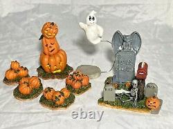 Lemax Lot Spooky Town Ghoul's Night Out Lighted Spooky Halloween Kids 29 Figures