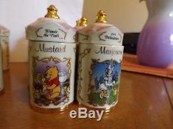 Lenox Disney Spice Jars Fine Porcelain Herb, bundled price