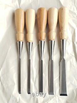 Lie Nielsen Bevel Edge 5-Chisel Set NEW in Box