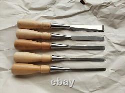 Lie Nielsen Bevel Edge 5-Chisel Set NEW in Box