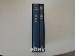 Limited Edition Adolf Galland Lot 2 Signed Books Leather Wrap Slipcase Rare Mint