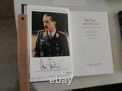 Limited Edition Adolf Galland Lot 2 Signed Books Leather Wrap Slipcase Rare Mint