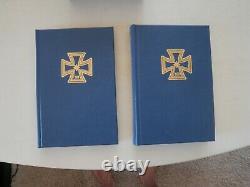 Limited Edition Adolf Galland Lot 2 Signed Books Leather Wrap Slipcase Rare Mint