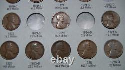 Lincoln Wheat Penny Cent Set Lot Group Collection 75 Coins 1909 Vdb To 1940