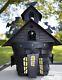 Longaberger 2012 Haunted House Halloween Basket Combo Lid Protector & Tie-on Set