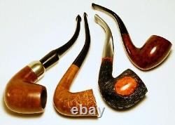 Lot 10 Estate Pipes Peterson, Barling, BC, Cellini, Venini, Keller, Perkins, Heritage