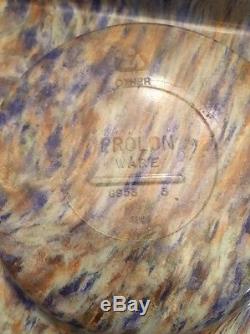 Lot 10 School Lunch Tray Melamine Prolon Ware Melmac Confetti Speckle Marbled