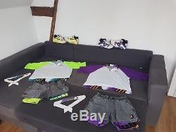 Lot Andre Agassi Nike Vintage 1990 Collection shoes, shirts, shorts and bags