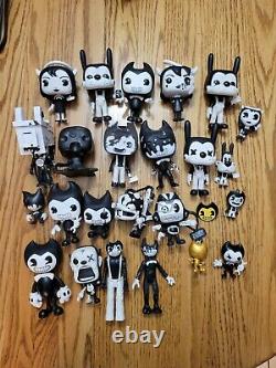 Lot-Bendy And The Ink Machine HUGE COLLECTION POP, KEYCHAINS, ACTION FIGURES
