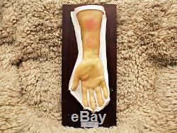 Lot Bleach Wax Medical Models Moulage Chemical Warfare Mustard Gas 50s Halloween