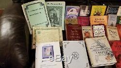 Lot Of 25 Witchcraft Occult Psychic Vintage Collection of Books
