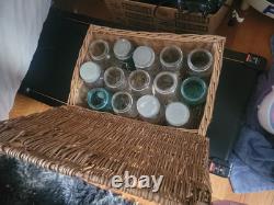 Lot Of 60 Woven, Wicker Baskets Storage Crafting Easter Floral unique Wholesale