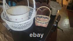Lot Of 60 Woven, Wicker Baskets Storage Crafting Easter Floral unique Wholesale