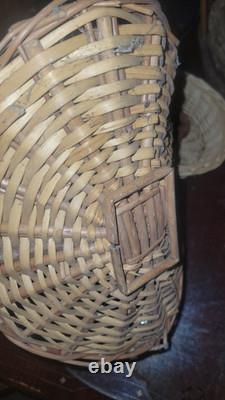 Lot Of 60 Woven, Wicker Baskets Storage Crafting Easter Floral unique Wholesale