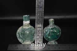 Lot Sale 10 Rare Ancient Roman Glass Bottles & Vessels Ca. 1st 3rd Century CE