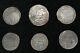 Lot Sale 6 Fine Genuine Ancient Islamic Silver Dinar Coins Circa 661 750 Ce