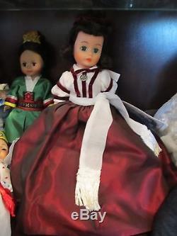Lot Whole Estate Collection Vintage Alexander Dolls Tags Stands Great Condition
