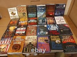 Lot of 100 Action Mystery Romance Thrill Literature Hardcover Novel Fiction Book