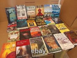 Lot of 100 Action Mystery Romance Thrill Literature Hardcover Novel Fiction Book