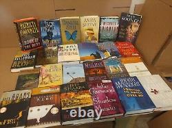 Lot of 100 Action Mystery Romance Thrill Literature Hardcover Novel Fiction Book