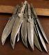 Lot Of 100 Handmade Damascus Steel Blank Blades-knives-made To Order-b206